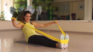 Упражнения с резиновой лентой