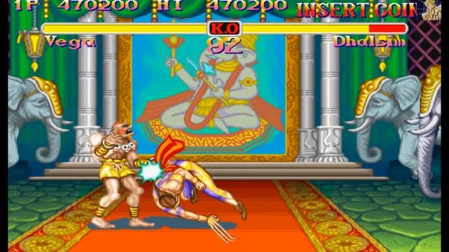 Super Street Fighter II: The New Challengers Hardest-Vega(Balrog) No Lose ALL смотреть онлайн