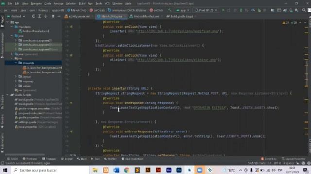 ANDROID STUDIO CONEXION MYSQL смотреть онлайн