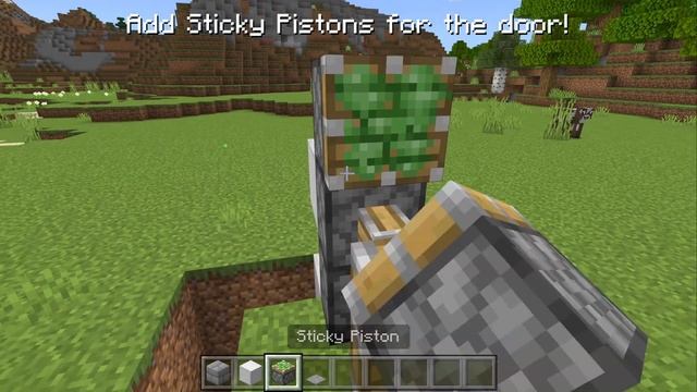 3 EASY Redstone Doors in Minecraft Bedrock! смотреть онлайн