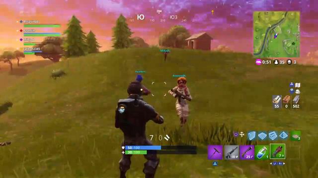 Стрим по фортнайт Battle Royale соло новый скин смотреть онлайн