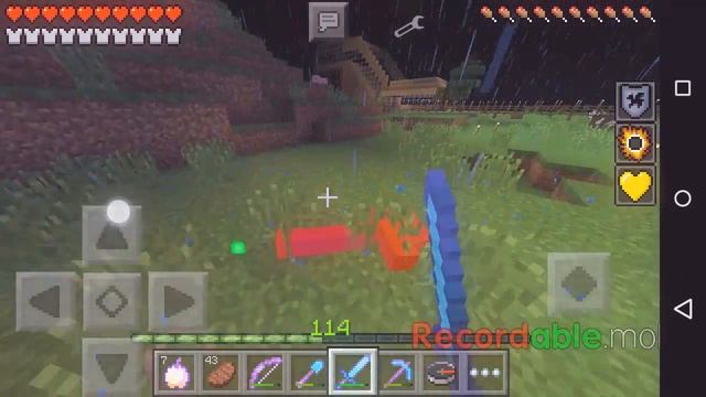Caçando Mobs Minecraft Pocket Edition смотреть онлайн