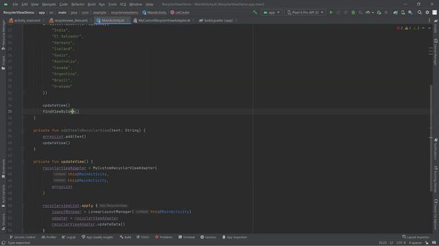 How to add or insert an Item inside recyclerview? | Learn Android Development | Android for beginne смотреть онлайн