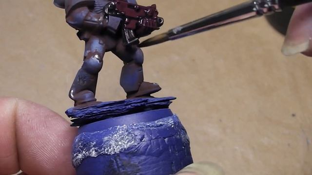 How to paint a Crimson Fists Space Marine смотреть онлайн
