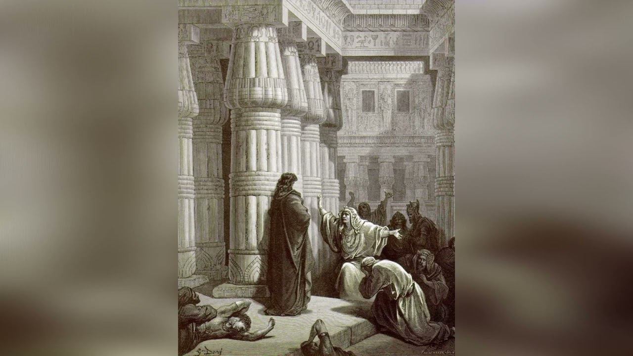 Книга Исход. Глава 10. Восьмая и девятая казни Египетские: саранча и тьма. смотреть онлайн