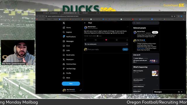 Oregon Football + Recruiting Monday Mailbag | Ducks Dish Podcast смотреть онлайн