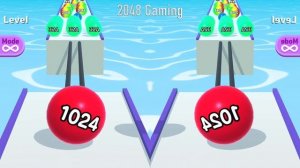 Ball Run 2048 and Infinity All Max Levels Score 8 to 128