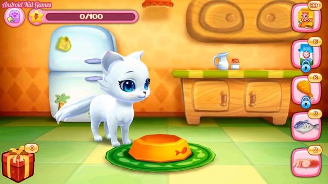 Kitty Love My Fluffy Friend - Learn To Play And Care With Kitty - Kid Games смотреть онлайн