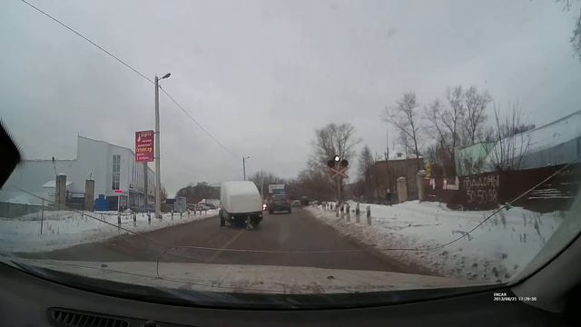 Прицеп на переезде