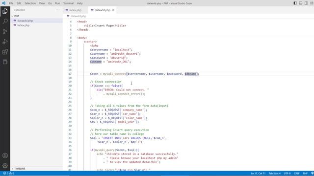 Connect to phpMyAdmin SQL table using PHP and HTML form | phpMyAdmin | SQL | PHP | HTML Form | SQL смотреть онлайн