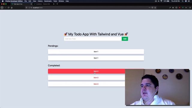 Basic Todo App in Vue.js and Tailwind смотреть онлайн