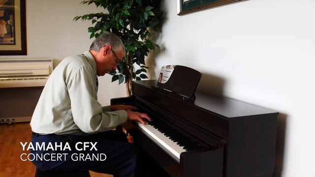 YAMAHA CLAVINOVA CLP-635 Product Demonstration Video смотреть онлайн