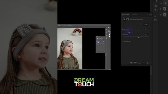 Brightness And Contrast In Photoshop | Dream Touch смотреть онлайн