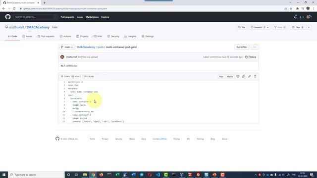 Kubernetes Create POD with multiple containers смотреть онлайн