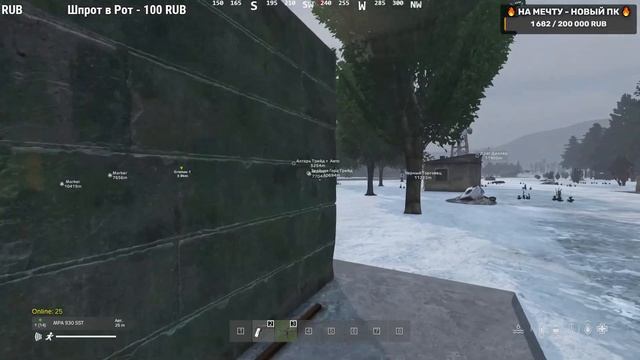 ❄ ЗИМА. СТРИМ ТРЕТИЙ. ВЫЖИВАНИЕ НА СЕРВЕРЕ AZIMUT DAYZ смотреть онлайн
