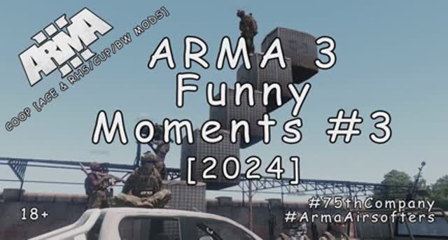 ARMA 3 - Забавные моменты #3 [2024] смотреть онлайн