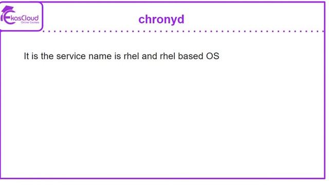#Linux 81 Chrony in CentOS | Ekascloud | English смотреть онлайн