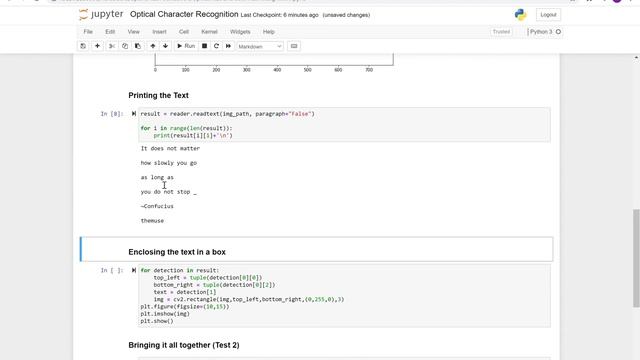 Optical Character Recognition using easyocr (Python) смотреть онлайн