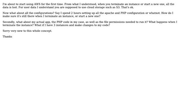 DevOps & SysAdmins: EC2 save configurations and PHP files (2 Solutions!!) смотреть онлайн
