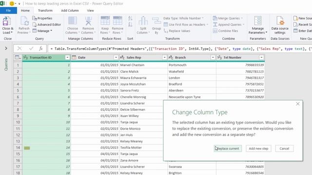 How to Keep Leading Zeros in Excel CSV Import смотреть онлайн