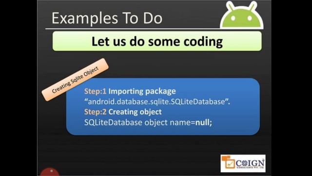 Module 4- SQLite Database in Android смотреть онлайн