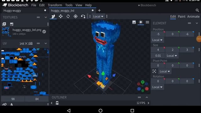 huggy wuggy bd blockbench смотреть онлайн