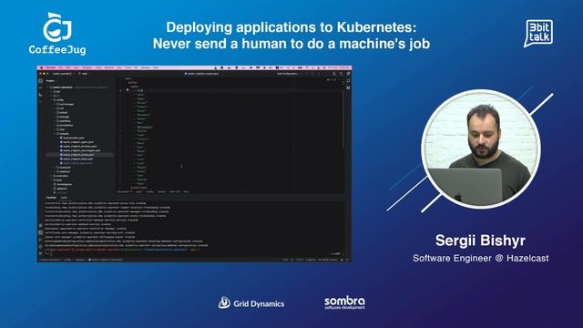 Deploying applications to Kubernetes: Never send a human to do a machine's job by Sergii Bishyr смотреть онлайн