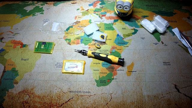 Батарейки CR1620 для картриджей GameBoy Advance SP - распаковка и проверка совместимости смотреть онлайн