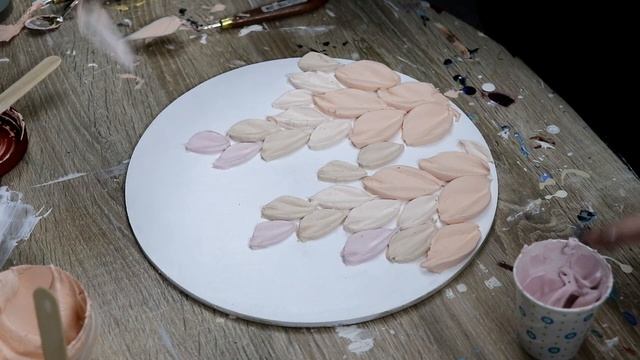 (85) Easy DIY Texture Flower Art / How To Make Your Own Wall Art смотреть онлайн