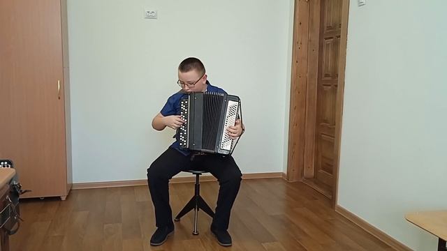 Ерохин Иван 12 лет, 2 класс. Смоленская ДШИ. Частушка", Кадриль", Плясовая" смотреть онлайн