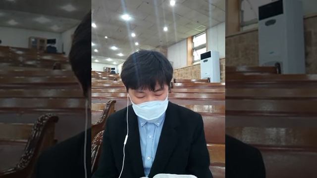 Чтение Библии. От Луки,  глава 22.