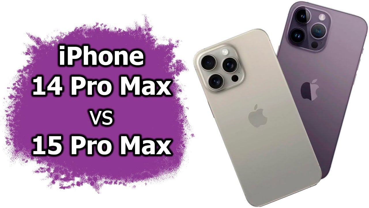 Сравнение Apple iPhone 14 Pro Max и 15 Pro Max смотреть онлайн