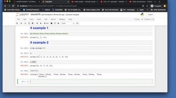 Numpy Complete Tutorial For Machine Learning |Numpy Masking Complete Tutorial|Part:15