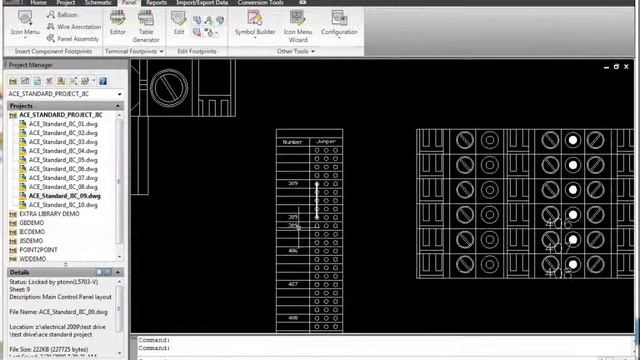 AutoCAD Electrical - Terminal design смотреть онлайн