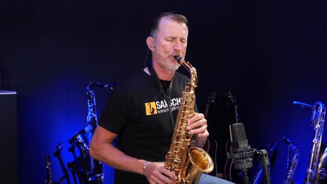 We Are The Champions Nigel McGill Alto Saxophone Cover смотреть онлайн