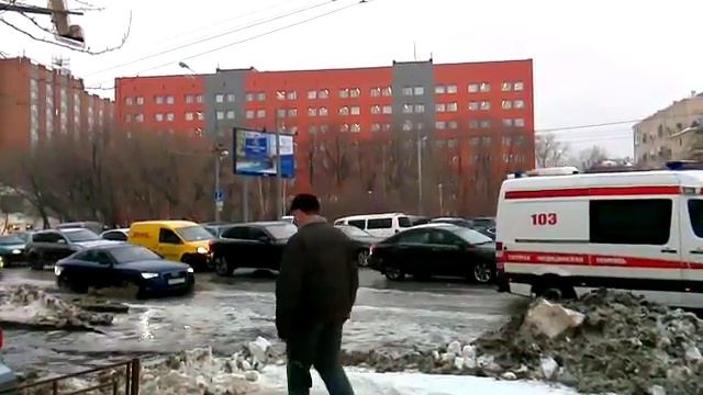 Подтопление 2.3.2016 Хорошёвское, 39 к. 2
