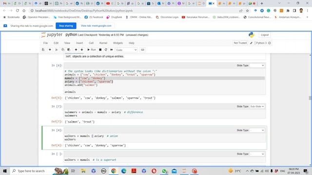 Concept of Set in Python смотреть онлайн