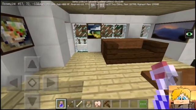 Самая крутая карта Редстоун дома для выживания в Minecraft PE 1.8.0.14. Обзор карты редстоун дома)) смотреть онлайн