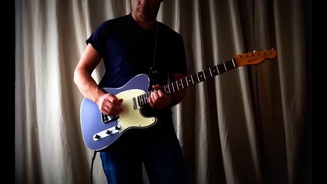 Haussel Vintage Telecaster pickups - "Gilmourish" solo смотреть онлайн