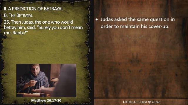 PASSOVER WITH THE KING Matthew 26:17-30 смотреть онлайн