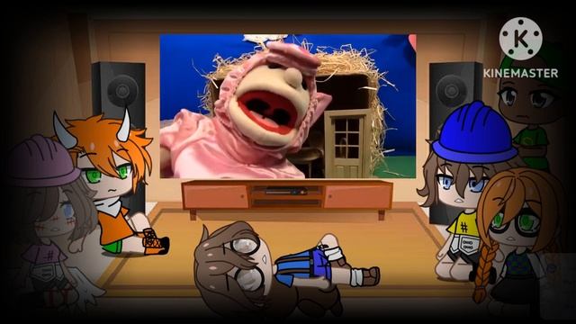 SML kids react to SML Movie Three Little Pigs! смотреть онлайн