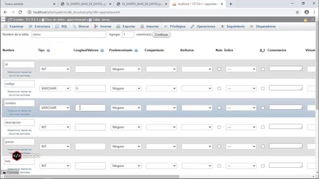 Diseño de la Base de Datos MySql CURSO ANDROID PHP MYSQL APP RESTAURANT смотреть онлайн