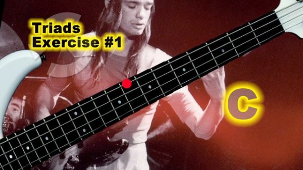 Jaco Pastorius Exercise 1 | Root Position Triads on Bass Guitar