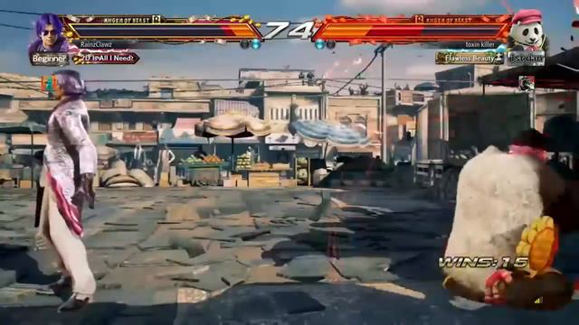 Fighting A Tuff Panda On Tekken 7 смотреть онлайн