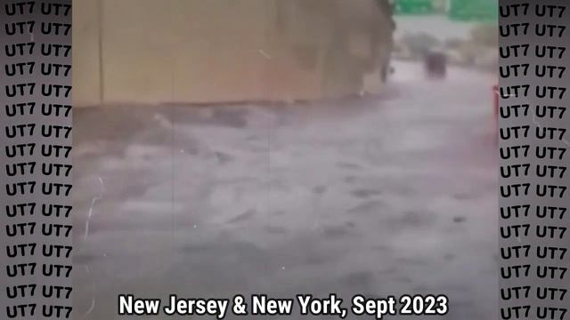 Disaster in New York continues! Thousands Flee flash flood major in New Jersey, NY , US смотреть онлайн