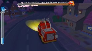 Игра про пожарную машину - Пожарная машина тушит пожар