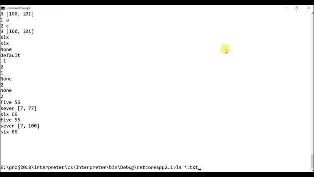 Interpreter that supports a subset of Python смотреть онлайн