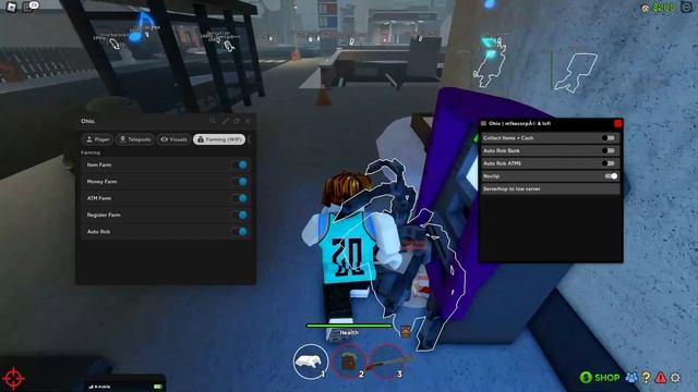 Roblox Ohio Script [ PASTEBIN ] Money Farm Auto Rob Kill Aura Silent Aim God Mode One Hit & More ] смотреть онлайн