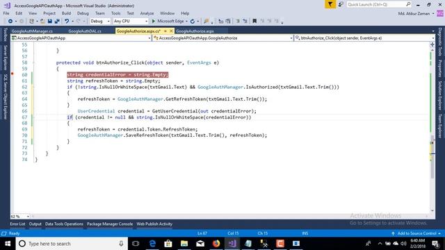 How to save refresh token and get a new UserCredential and access token using refresh token смотреть онлайн