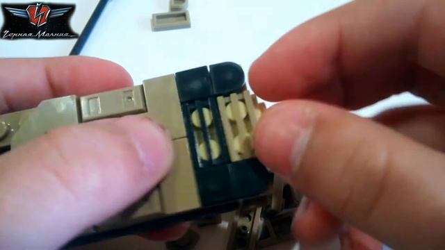 Лего мини танк М103(самоделка из лего)